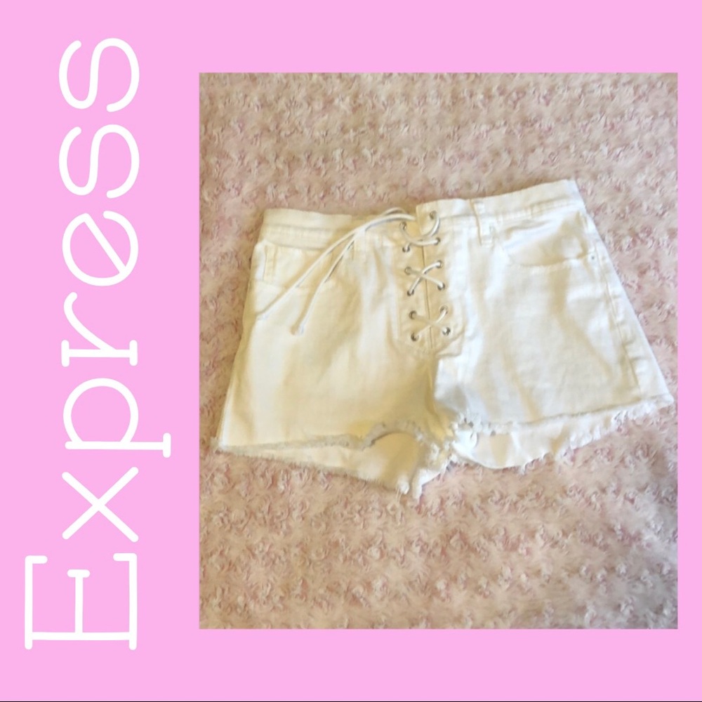 3/$15 White shorts